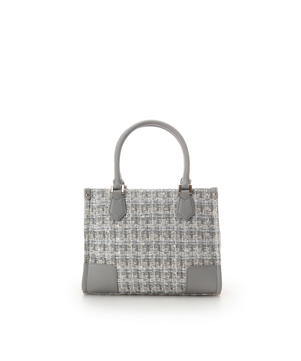 Samantha Thavasa「ファンシーツイード スクエアハンドバッグ」|ハンドバッグ|