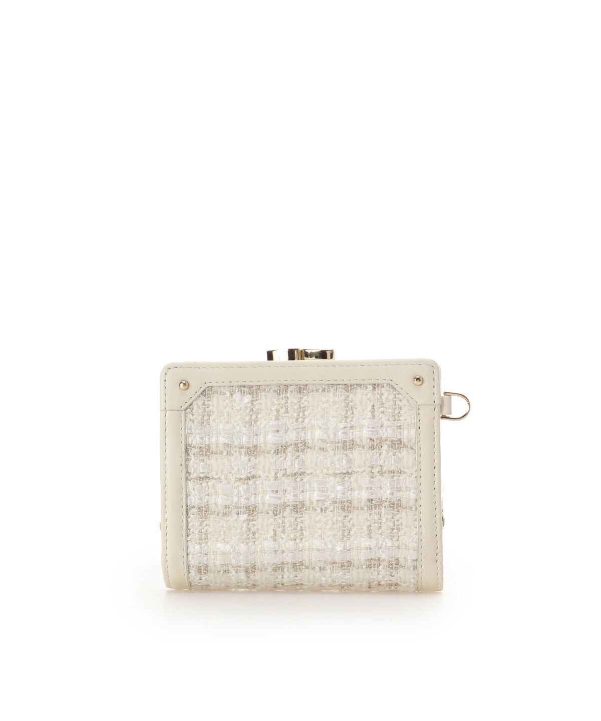 Samantha Thavasa「ファンシーツイード口金折財布」|財布|