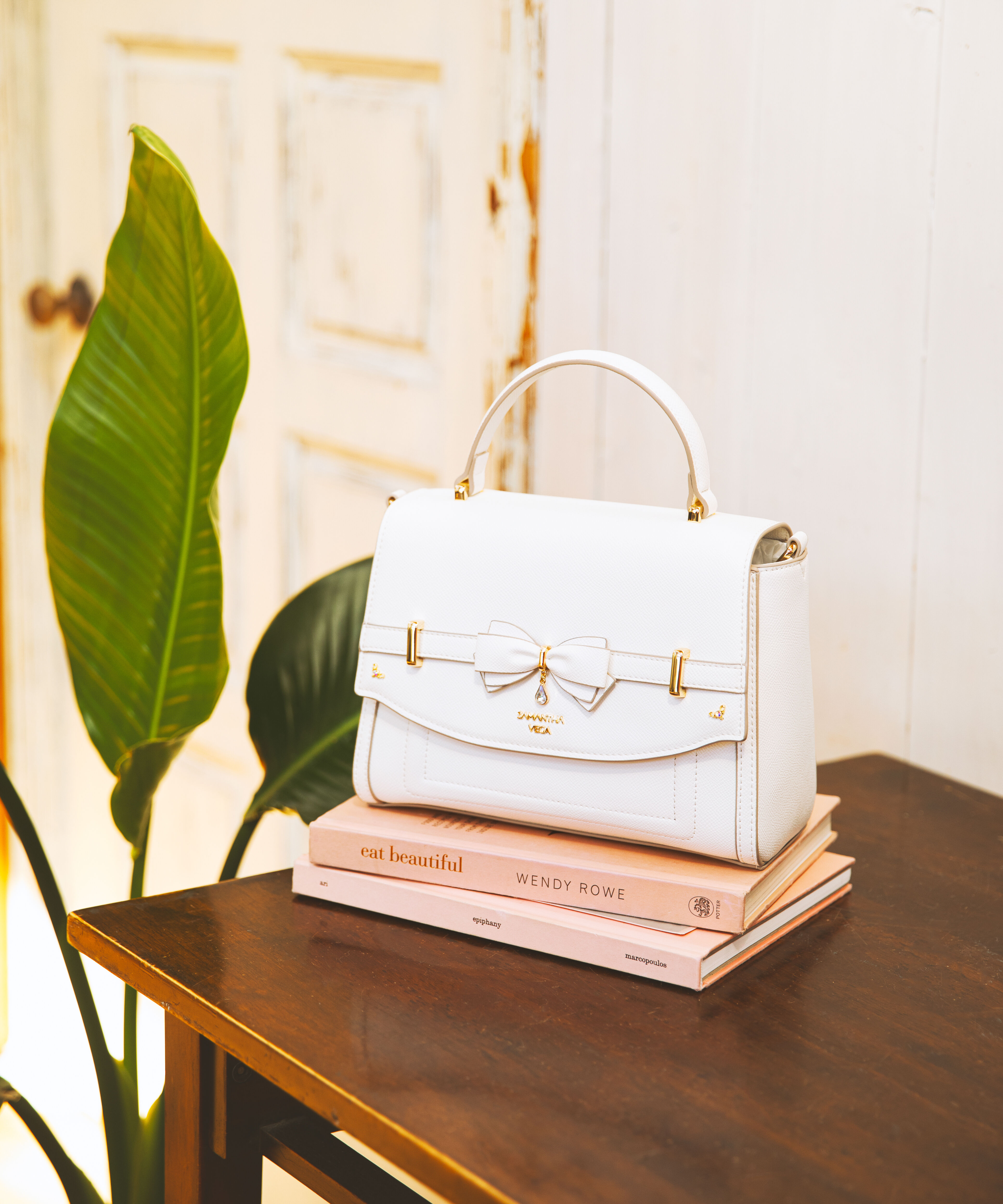 Samantha Vega「アクセントリボンショルダーバッグ」|ショルダー・メッセンジャー|