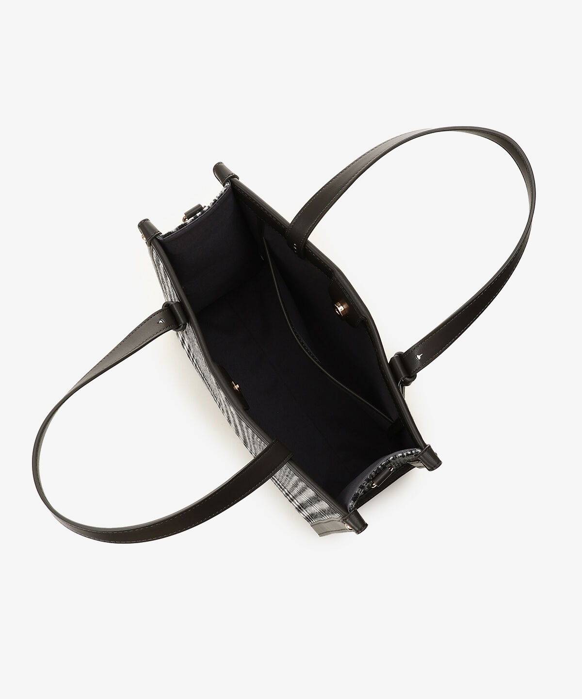 Samantha Vega「チェック縦型A4トートバッグ」|トートバッグ|