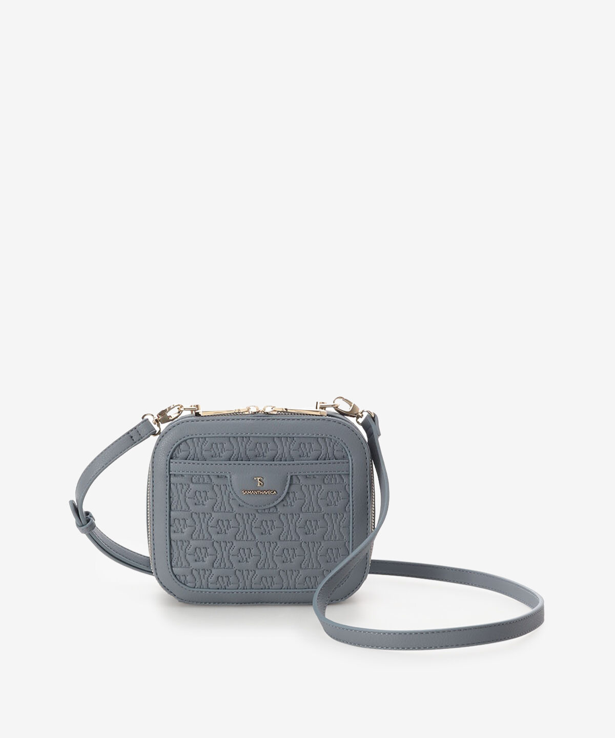 Samantha Vega「エンボスクロスショルダーバッグ」|ショルダー・メッセンジャー|ダルブルー
