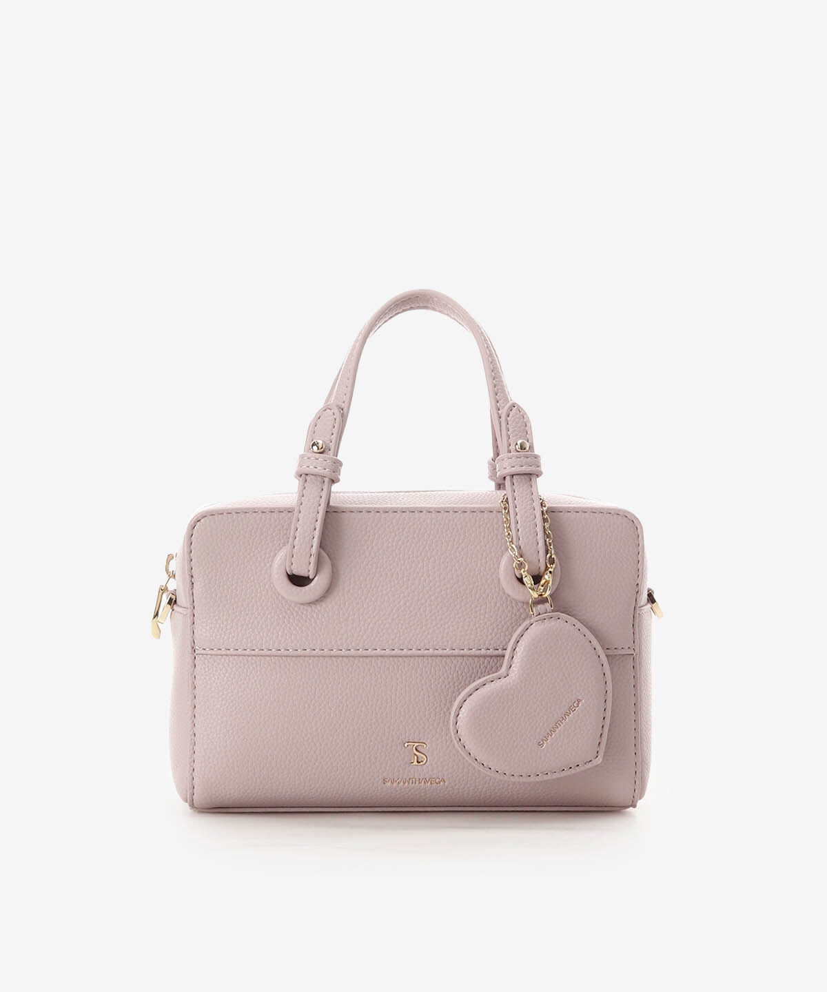 Samantha Vega「スタンダードキュートミニショルダーバッグ」|ショルダー・メッセンジャー|ﾋﾟﾝｸﾍﾞｰｼﾞｭ