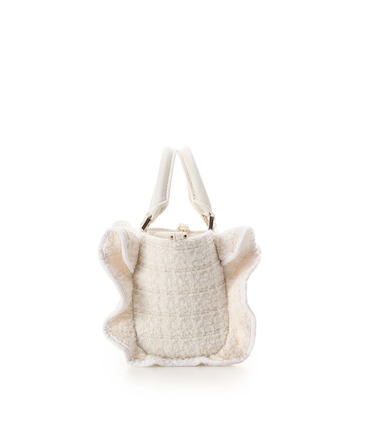 Samantha Vega「ツイードフリルミニショルダーバッグ」|ショルダー・メッセンジャー|