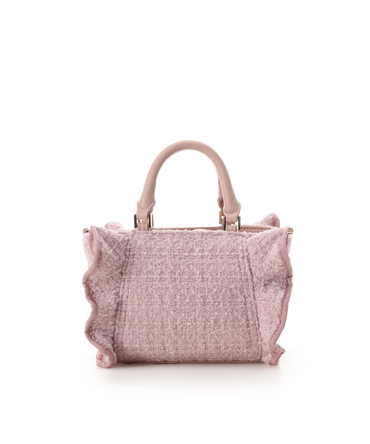 Samantha Vega「ツイードフリルミニショルダーバッグ」|ショルダー・メッセンジャー|