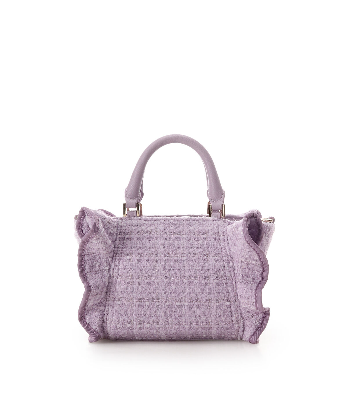 Samantha Vega「ツイードフリルミニショルダーバッグ」|ショルダー・メッセンジャー|