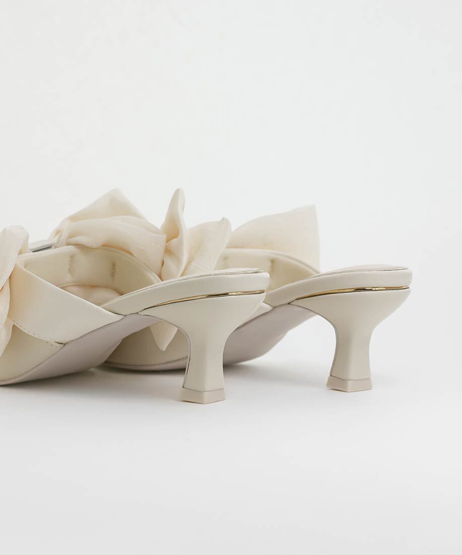  「ビッグリボンミュールパンプス」|パンプス|