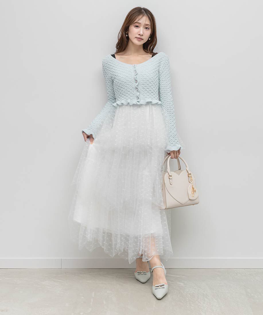  「ミニリボンアンクルストラップパンプス」|パンプス|