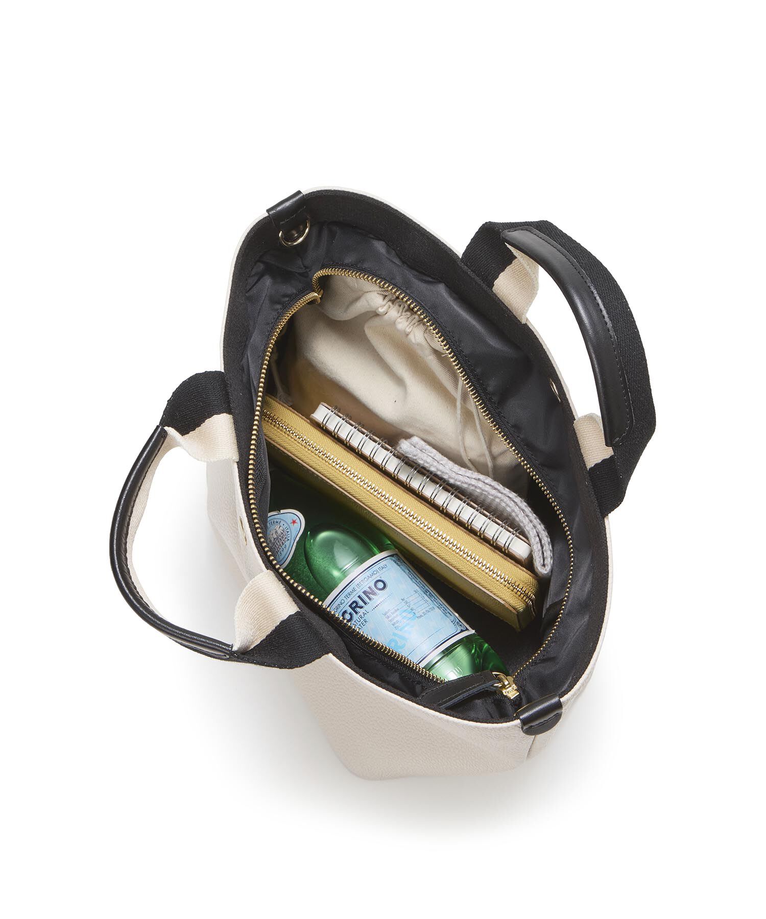 TOPKAPI BREATH「【Breath TOPKAPI】SCOTCH GRAIN スコッチグレイン プレーン バイカラーハンドル ミニ トートバッグ」|トートバッグ|