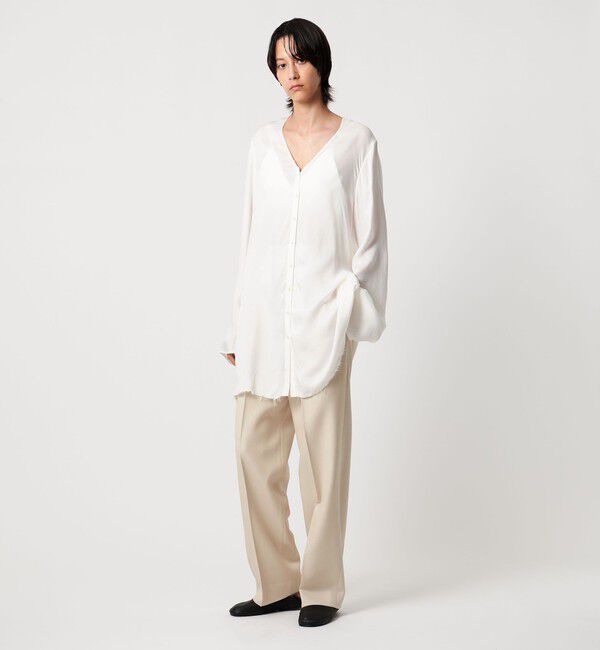 AEWEN MATOPH「＜AEWEN MATOPH＞ツイルタックパンツ」|チノ|