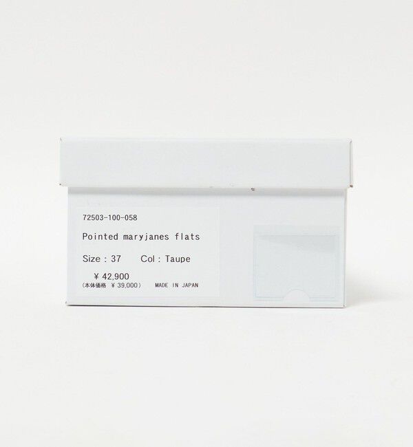 UNITED ARROWS「＜HEWN＞ポインテッドトゥ メリージェーン シューズ」|パンプス|