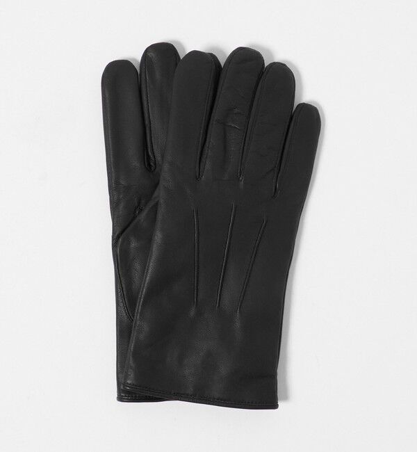 UNITED ARROWS「レザーグローブ」|手袋|BLACK
