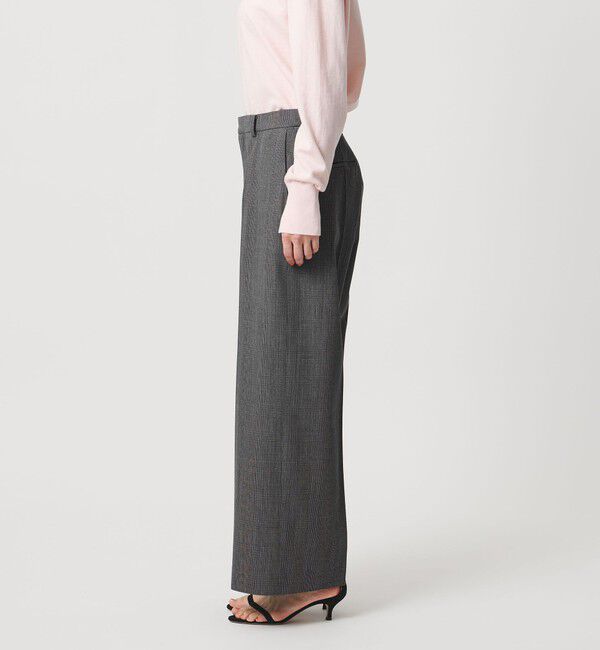 UNITED ARROWS「NALYA グレンチェック パンツ」|スラックス|