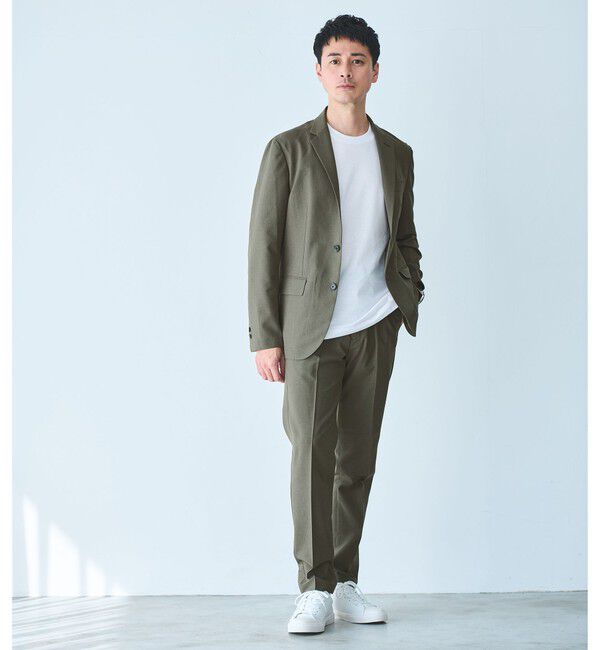 UNITED ARROWS green label relaxing「【WEB限定】JUST fit ジャケイン T 半袖 Tシャツ カットソー -吸水速乾・抗菌-」|Tシャツ・カットソー|