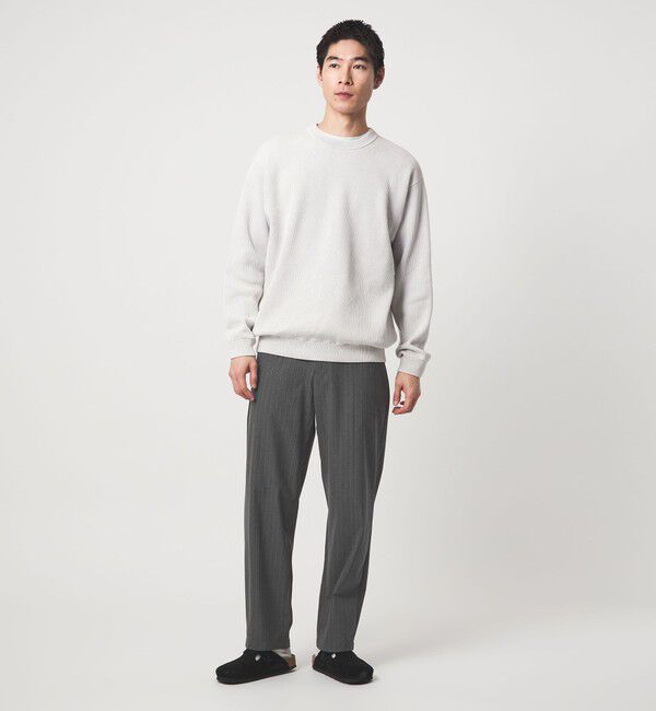 UNITED ARROWS green label relaxing「ストライプ ワイド ユーティリティパンツ W2 イージーパンツ -ストレッチ-」|その他|