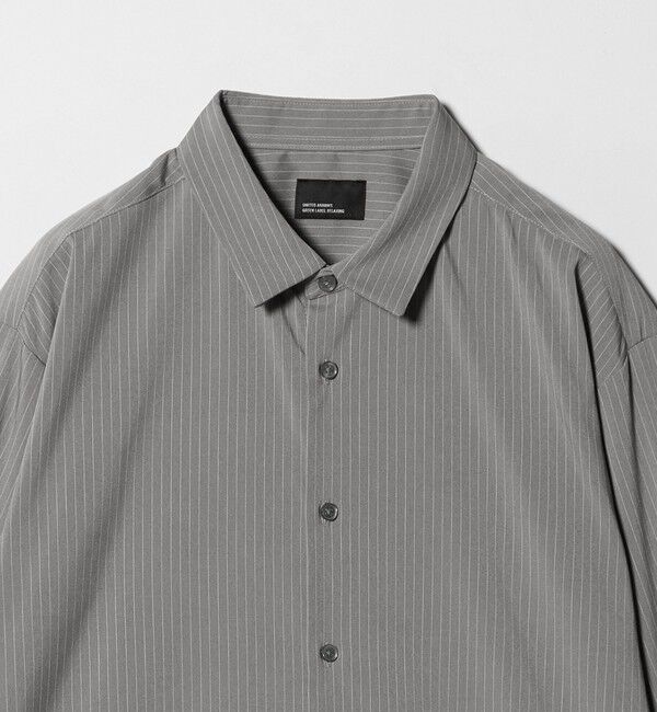 UNITED ARROWS green label relaxing「【WEB限定】JUST fit エアリー ストライプ シャツ」|シャツ・ブラウス|