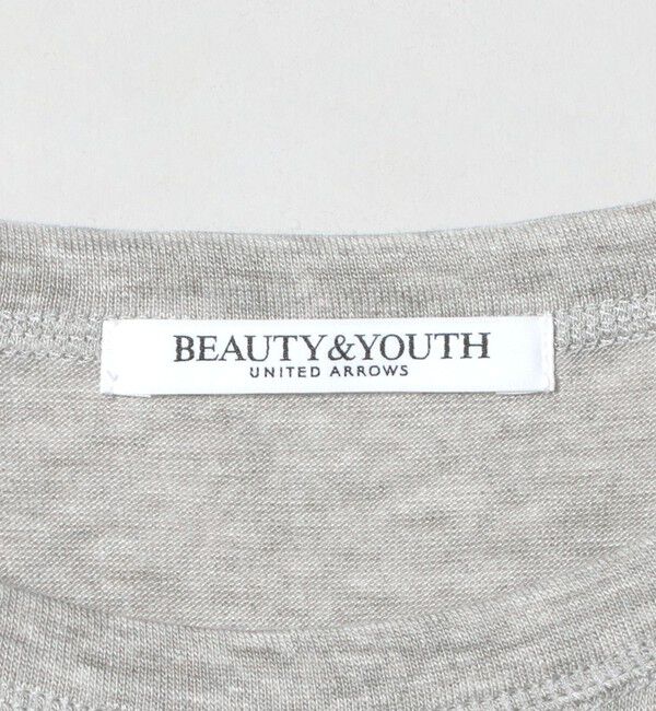 BEAUTY&YOUTH UNITED ARROWS「セルロースブレンド クルーネックカットソー」|Tシャツ・カットソー|