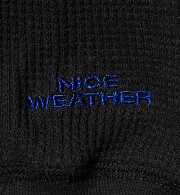 NICE WEATHER「＜NICE WEATHER＞ヘビーサーマル ロングスリーブ カットソー」|Tシャツ・カットソー|