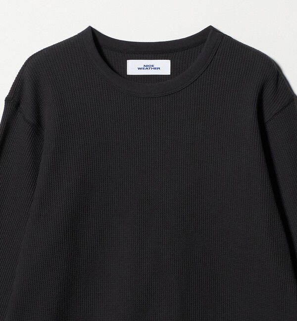 NICE WEATHER「＜NICE WEATHER＞ヘビーサーマル ロングスリーブ カットソー」|Tシャツ・カットソー|