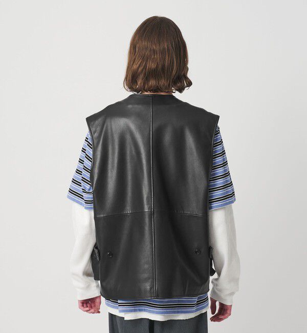 NICE WEATHER「＜NICE WEATHER＞シープレザー カメラベスト」|その他|