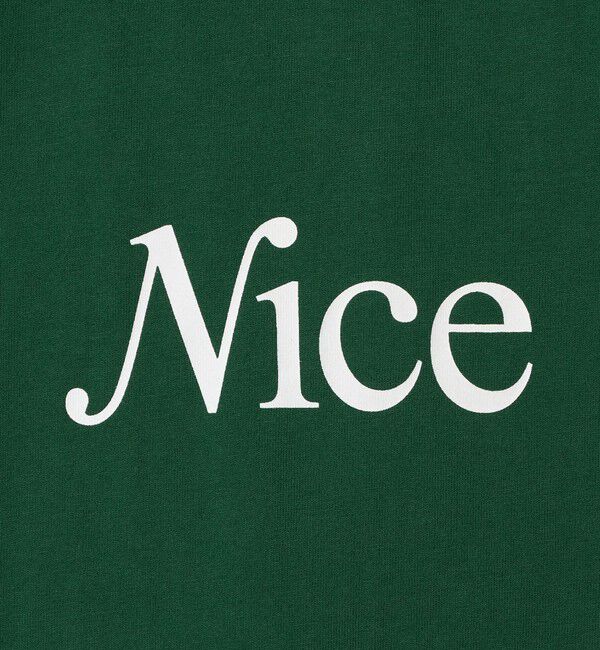 NICE WEATHER「＜NICE WEATHER＞シグネチャーロゴ Tシャツ」|Tシャツ・カットソー|