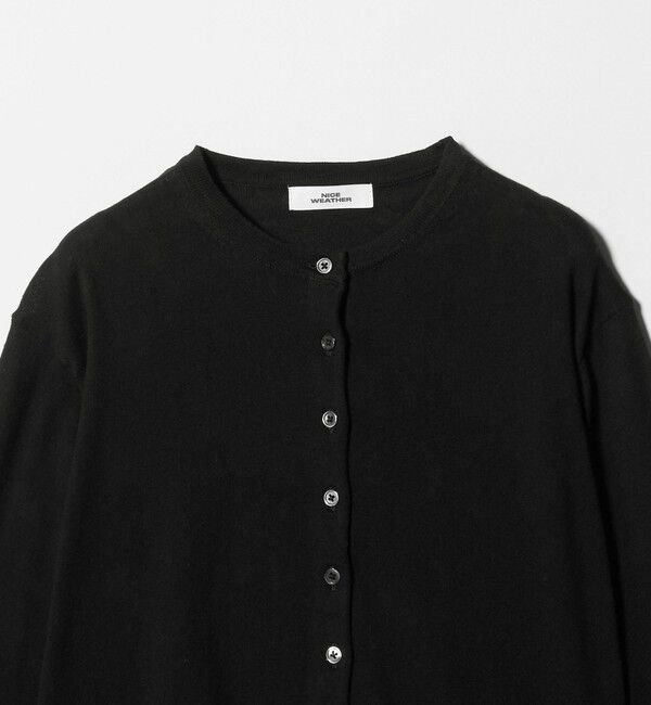NICE WEATHER「＜NICE WEATHER＞コンパクト カーディガン」|カーディガン|