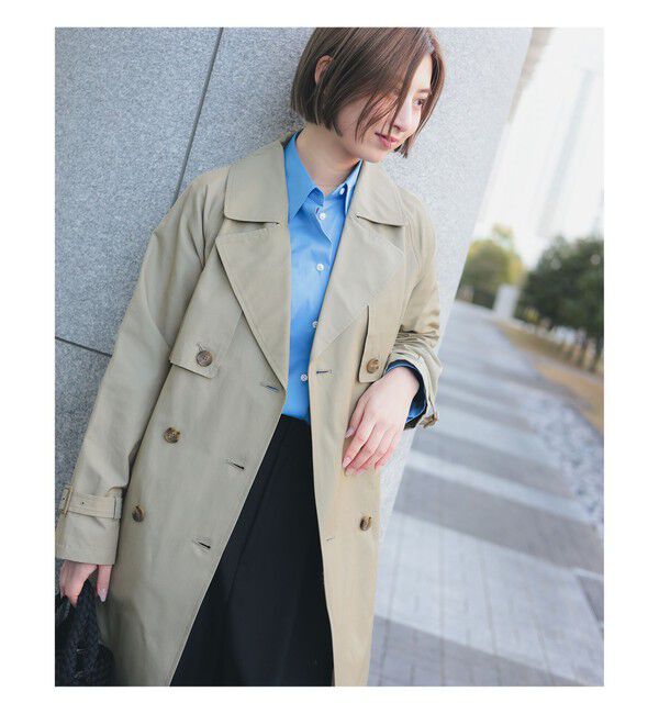 Demi-Luxe BEAMS 「ライト トレンチコート」|トレンチコート|KHAKI