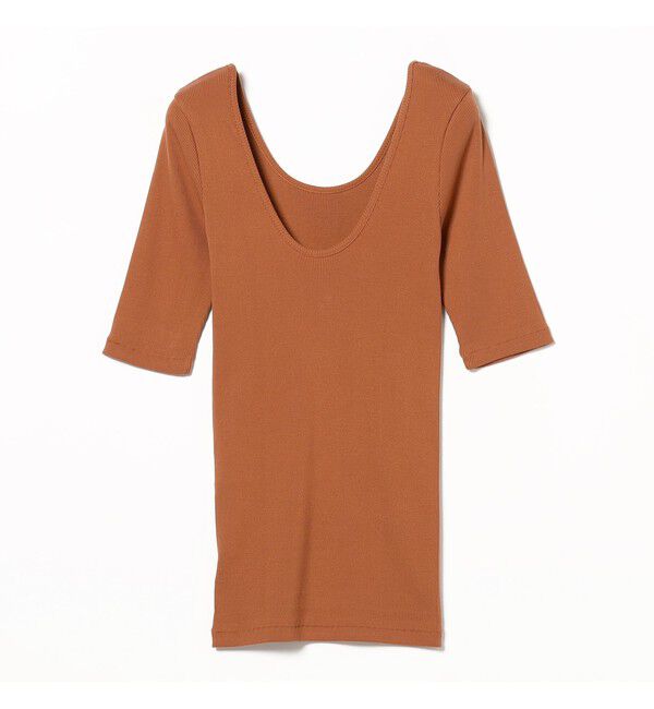 Demi-Luxe BEAMS 「丸胴 テレコ Tシャツ」|Tシャツ・カットソー|