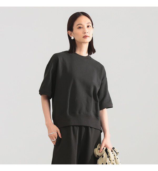 Demi-Luxe BEAMS 「【別注】SLOANE / 裏毛 半袖 スウェット」|スウェット・ジャージ|別注DARK_OLIVE