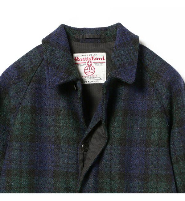 BEAMS PLUS「BEAMS PLUS / ハリスツイード バルカラー コート」|その他|