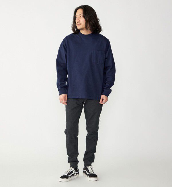 SHIPS「SHIPS: COTTON USA ポケット 長袖 Tシャツ ロンT」|Tシャツ・カットソー|