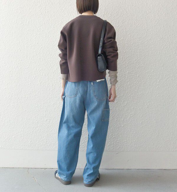 SHIPS any「SHIPS any: ミラノリブ ノーカラー ニット ジャケット カーディガン」|カーディガン|