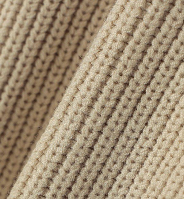 SHIPS any「SHIPS any:〈手洗い可能〉畦編み ドライバーズ Vネック ショート ジップ カーディガン◇」|カーディガン|