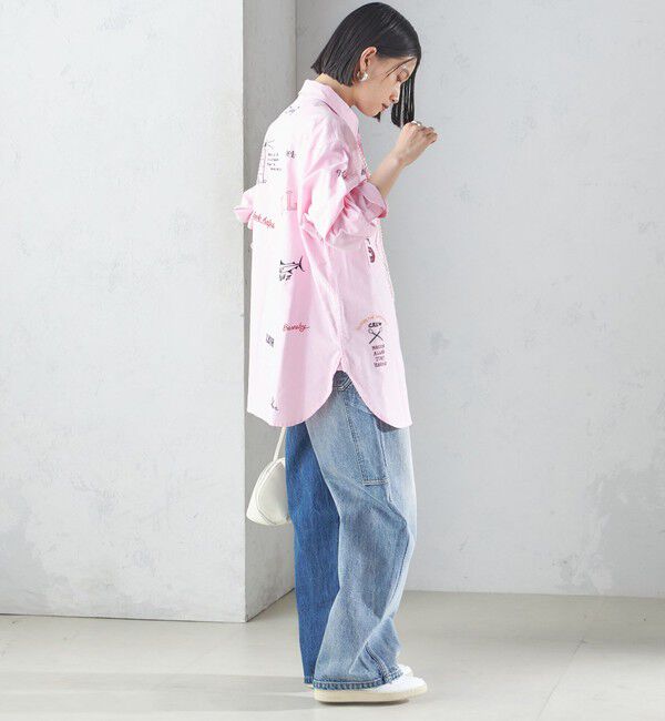 SHIPS for women「【SHIPS別注】WHITE FIELD:デニム ペインター パンツ」|デニム|