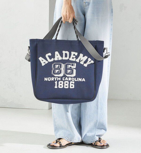 SHIPS for women「カレッジ レオパード ジャカード A4 バッグ」|ショルダー・メッセンジャー|