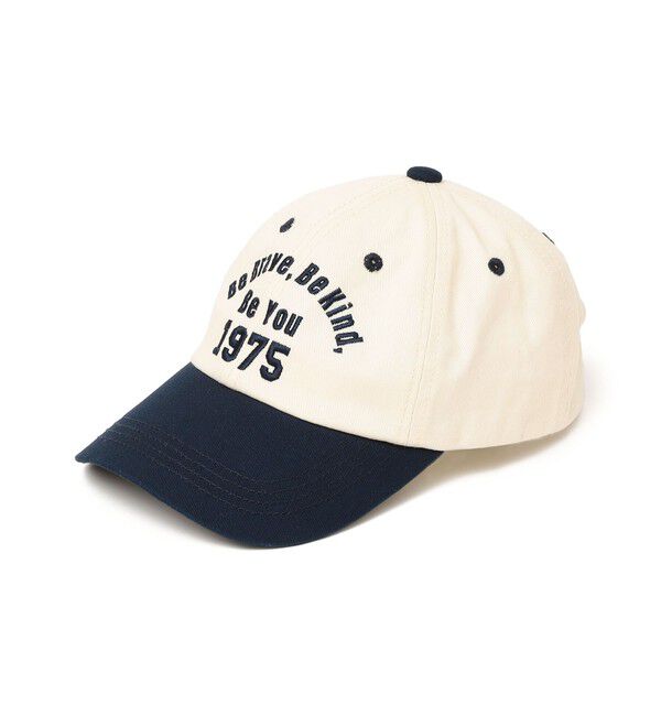 SHIPS KIDS「SHIPS KIDS:刺繍 ツイル ロゴ キャップ」|キャップ・キャスケット|