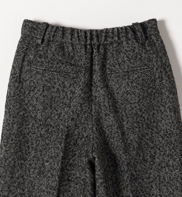 quaranciel「quaranciel: ツイード タック ワイド パンツ」|その他|
