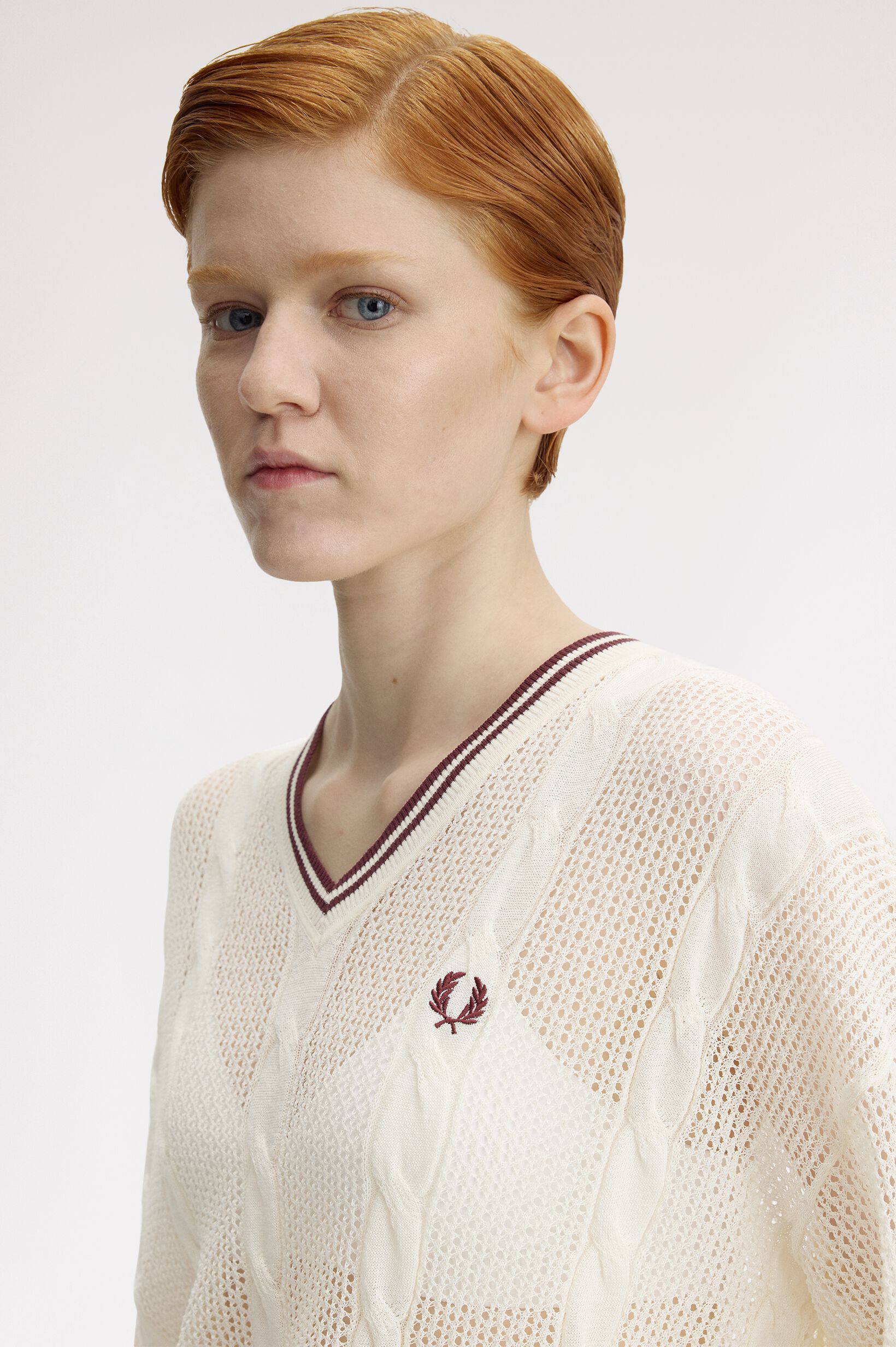 FRED PERRY 「Mesh Cable Knit Jumper」|ニット・セーター|