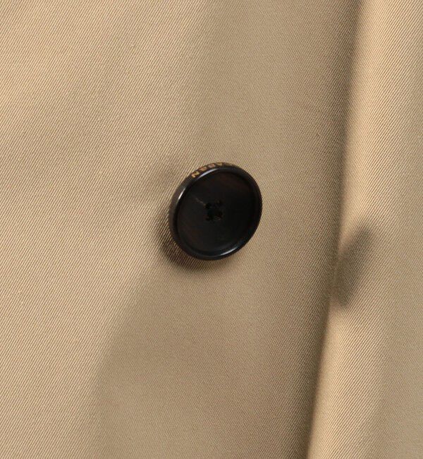 CABaN「CABaN コットンポリエステルシャンブレー オーバーサイズトレンチコート」|トレンチコート|