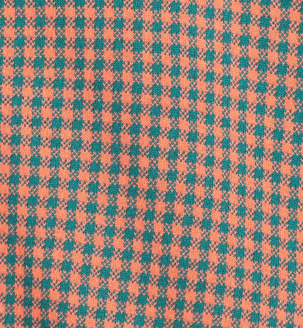 CABaN「コットンカシミヤ ギンガムチェックカーディガン」|カーディガン|