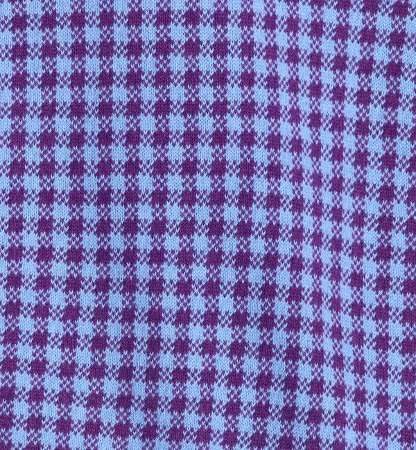 CABaN「コットンカシミヤ ギンガムチェックカーディガン」|カーディガン|