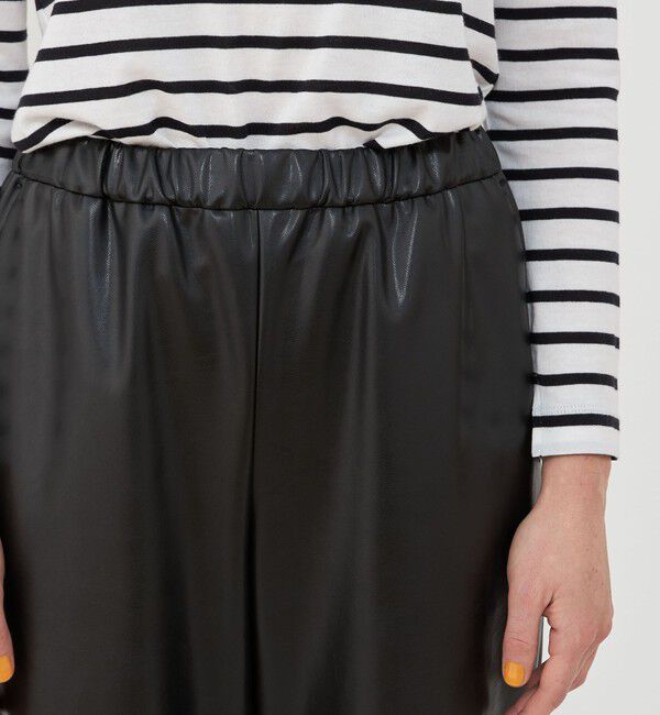 GALERIE VIE「レザーライククロスストレッチイージーパンツ」|その他|