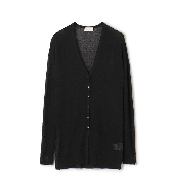 Ballsey「ライトフリーゼ Vネックカーディガン」|カーディガン|19 ブラック