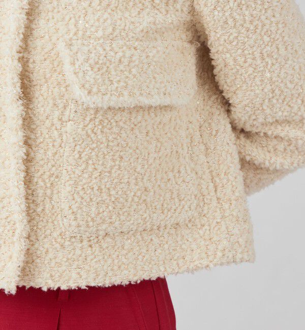 Ballsey「Giselle クルーネックジャケット」|ノーカラージャケット|