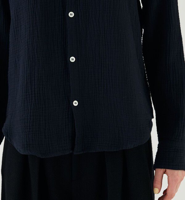 GALERIE VIE「ダブルガーゼ コンパクトボーイズシャツ」|シャツ・ブラウス|