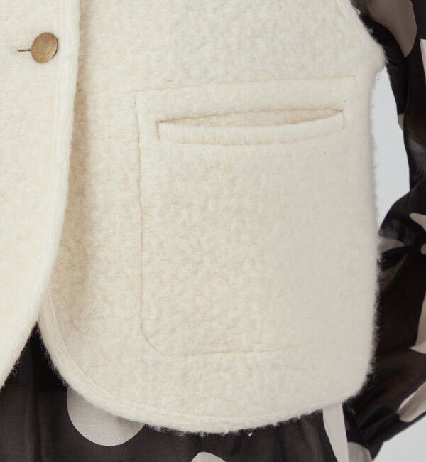 TOMORROWLAND collection「シープニット チロリアンジレ」|ベスト・ジレ|