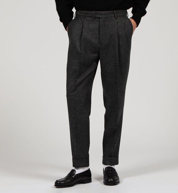 TOMORROWLAND BUYING WEAR「PT TORINO Carrot Fit ウール 2プリーツパンツ」|スラックス|