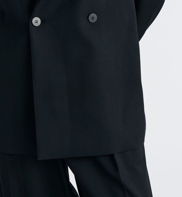 Edition「Super160's ウールツイル ダブルジャケット」|テーラードジャケット|