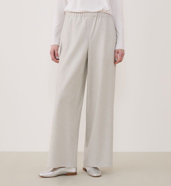GALERIE VIE「ウールサキソニー イージーワイドパンツ」|その他|