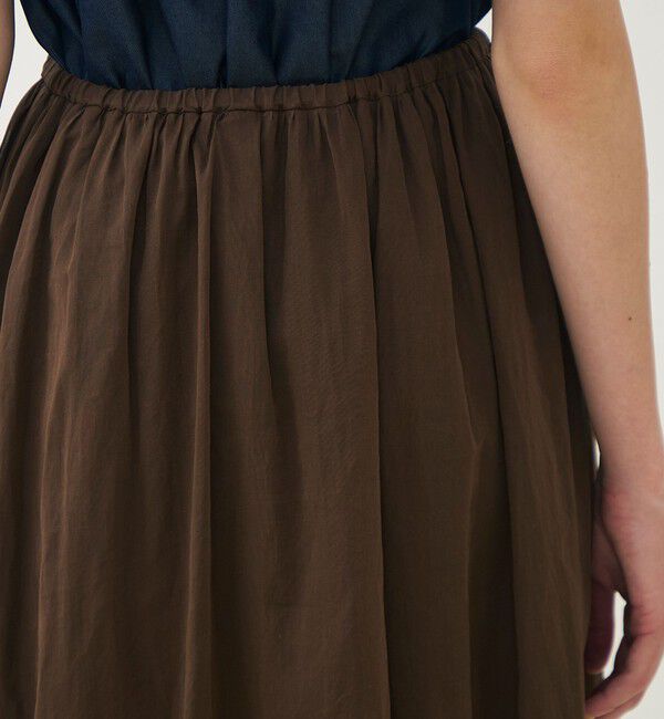 TOMORROWLAND collection「【WEB先行予約】ルコットンオーガンジー ティアードスカート」|スカート|