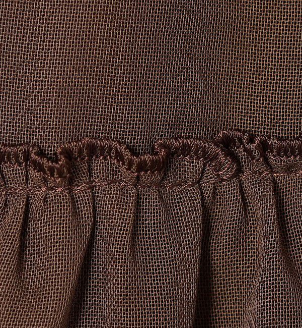 TOMORROWLAND collection「【WEB先行予約】ルコットンオーガンジー ティアードスカート」|スカート|